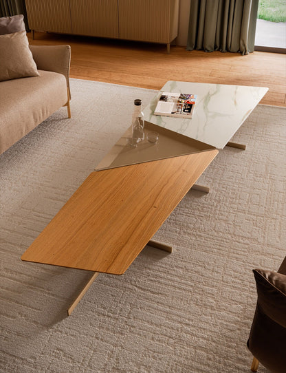 Bontempi Bento Coffee Table — manufacturer photograph; BENTO_08.51_M312_CM012_BENTO_08.52_M312_L009_BENTO_08.53_M312