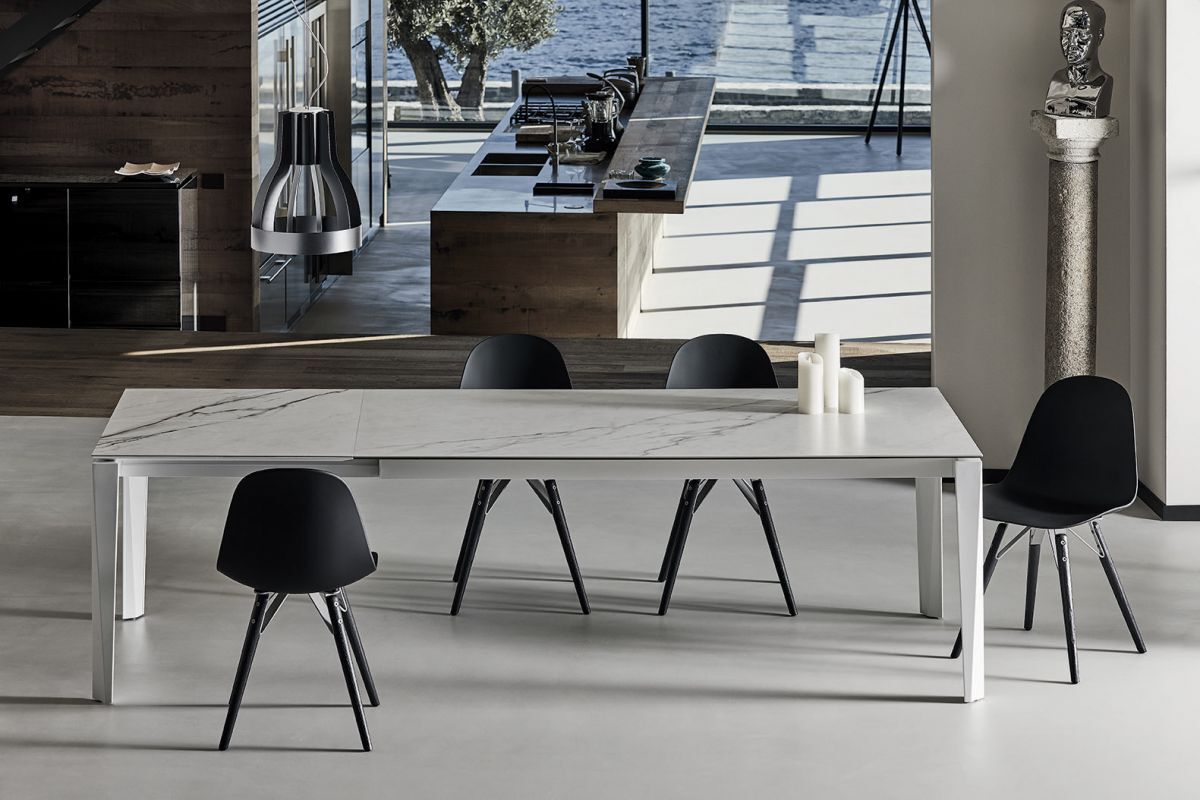 Bontempi Chef Dining Table — manufacturer photograph; chef_52-26