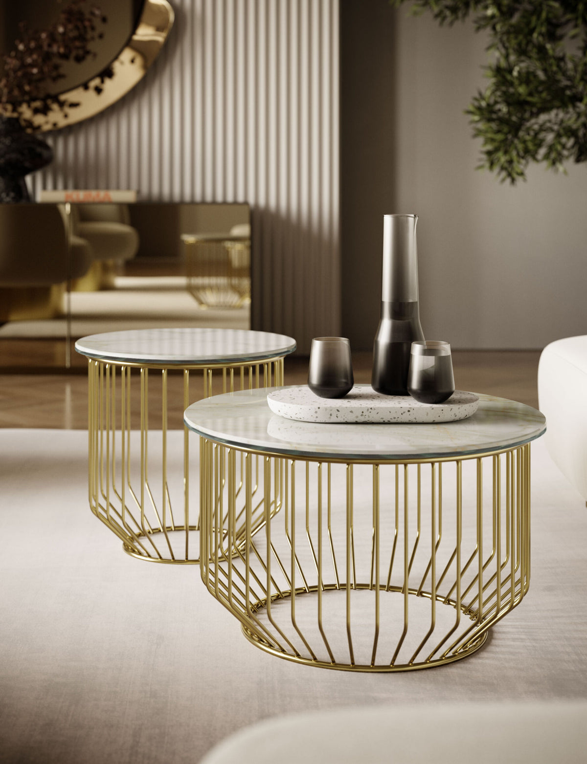 Bontempi Circus Coffee Table — manufacturer photograph; CIRCUS 08 31 08 32 M325 CM012
