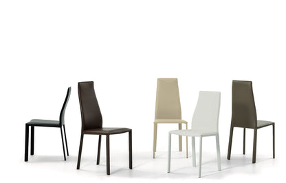 Bontempi Dalila Dining Chair — manufacturer photograph; DALILA_40-82Q400_DALILA_40-83Q439DALILA_40-83Q406_DALILA_40-82Q429_DALILA_40-83Q437