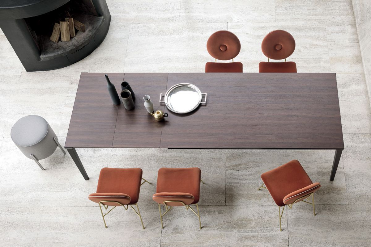 Bontempi Echo In Dining Table — manufacturer photograph; echo_in_20-70