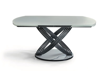 Bontempi Fusion Dining Table — manufacturer photograph; FUSION_52-06M326_CM007_C180S_KELLY_34-03L109_C310_TLU07 (1)