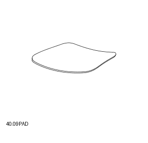 Bontempi Gipsy Natural Wool Seat Pad — manufacturer catalogue drawings with article references