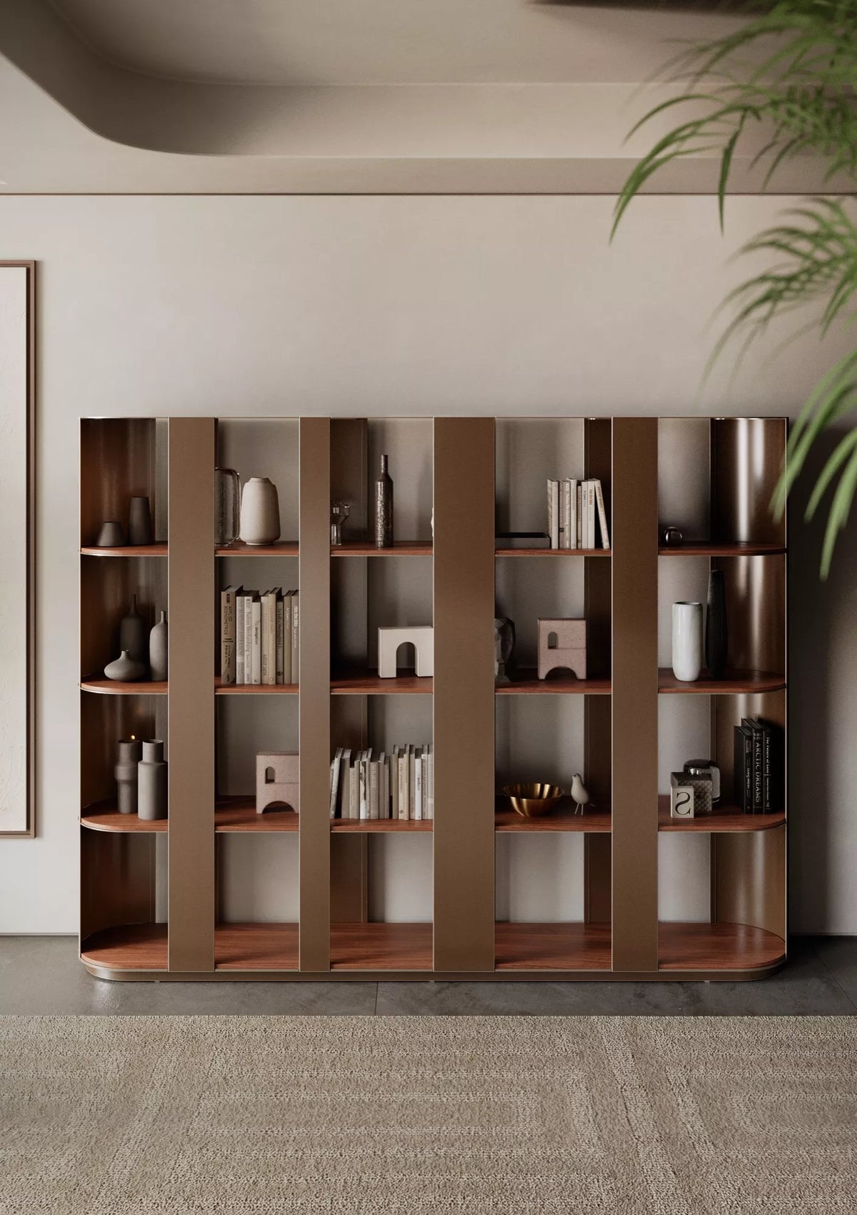 Bontempi Helena Bookcase Component — manufacturer photograph; HELENA_18.77_M328_L036