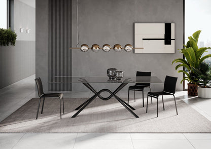 Bontempi Hunter Dining Table — manufacturer photograph; HUNTER_54.82_M055_C157_SFERATUS_56.49_M028_V008_NET_04.56_M055_X035