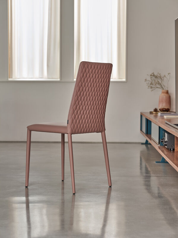 Bontempi Malik Dining Chair — manufacturer photograph; MALIK_40.07_PR23