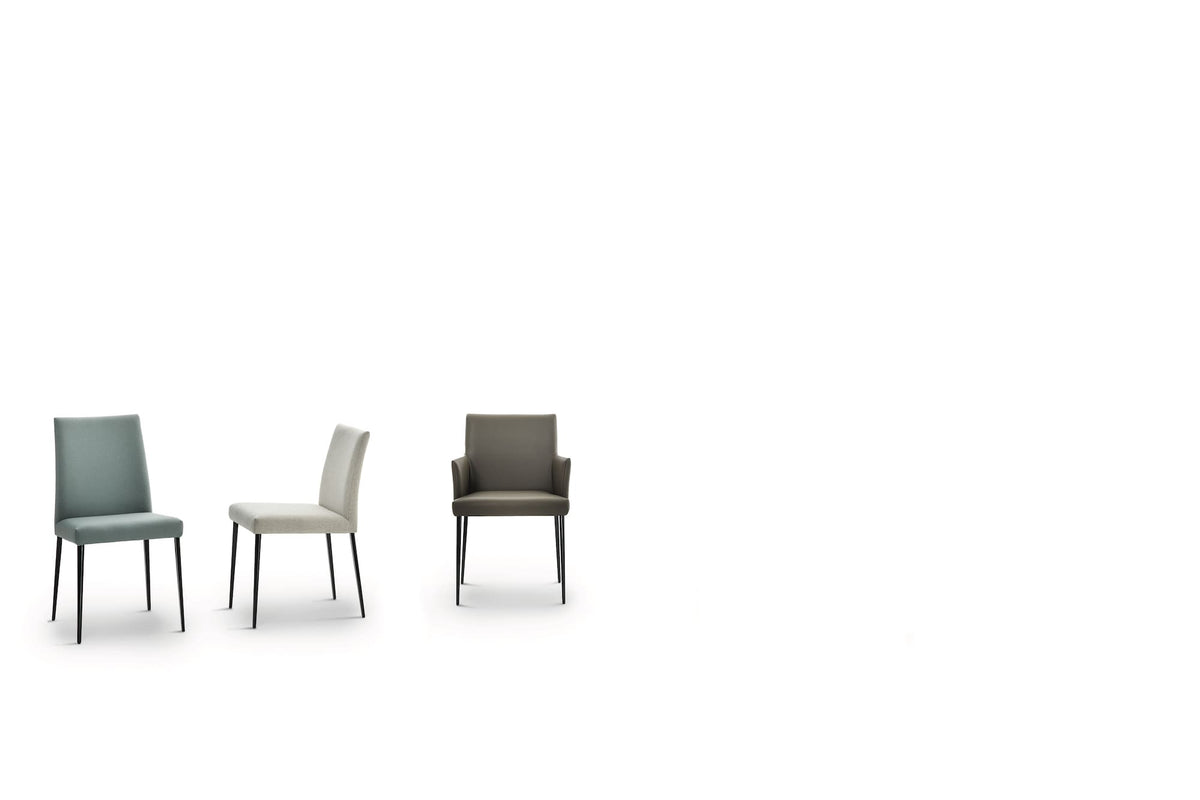 Bontempi Mila Dining Chair — manufacturer photograph; MILA_40-22M327_TL012_MILA_40-21M327_TL001_MILA_40-23M327_PR19