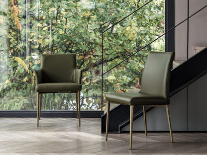 Bontempi Mila Dining Chair — manufacturer photograph; MILA_40-23_40-22M328_PR19