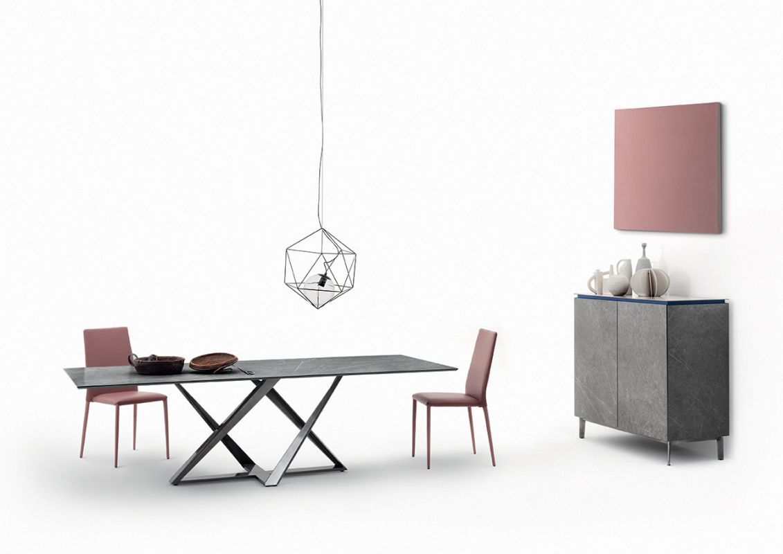 Bontempi Millennium Dining Table — manufacturer photograph; millennium_52.49