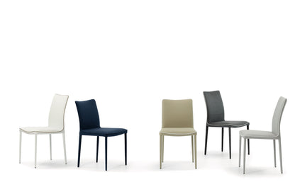 Bontempi Nata Dining Chair — manufacturer photograph; NATA_40-74TR516_NATA_40-74TN007_NATA_40-14TT001_NATA_40-14TL013T_NATA_40-74TR505