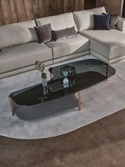 Bontempi Pagoda Coffee Table — manufacturer photograph; PAGODA_07-59_M329_C158_C183S_PITAGORA_BD2_M326_TERY004