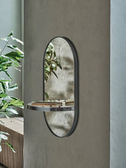 Bontempi Pill Mirror with Shelf — manufacturer photograph; PILL_09-27_M326_C302_CM003