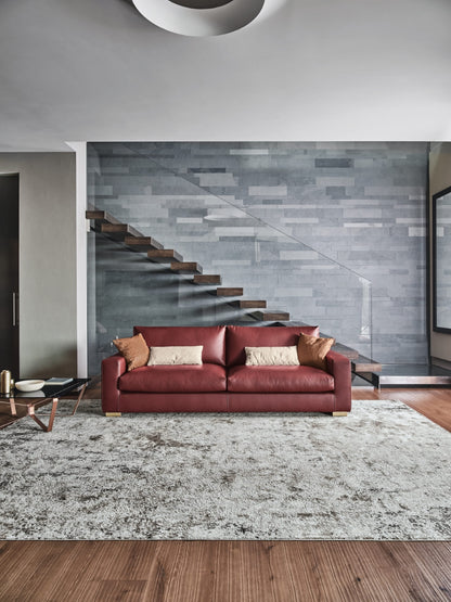 Bontempi Sunset Sofa — manufacturer photograph; SUNSET_SUND198_TERY024_CUSCINI_CUSD043_TEGO013_TEGO001_PIEDINI_SUNPIE01_M325_LOOP_08-36_M329_C158