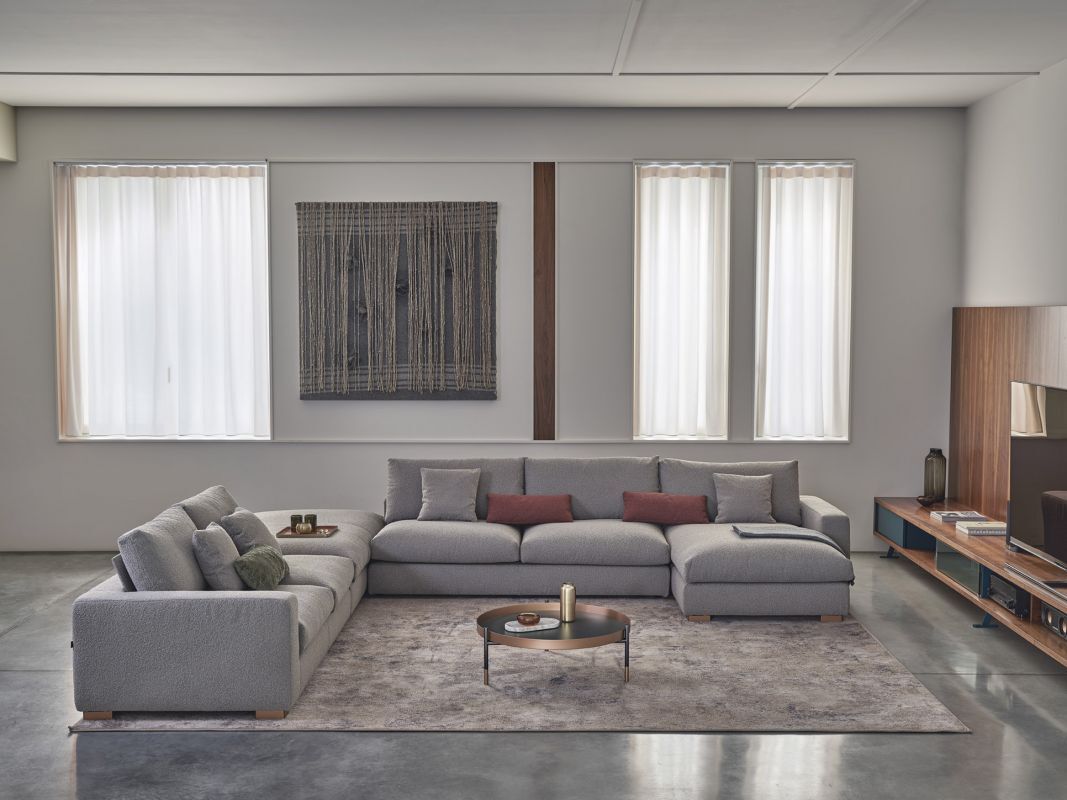 Bontempi Sunset Sofa Compositions — manufacturer photograph; sunset_SUNC146