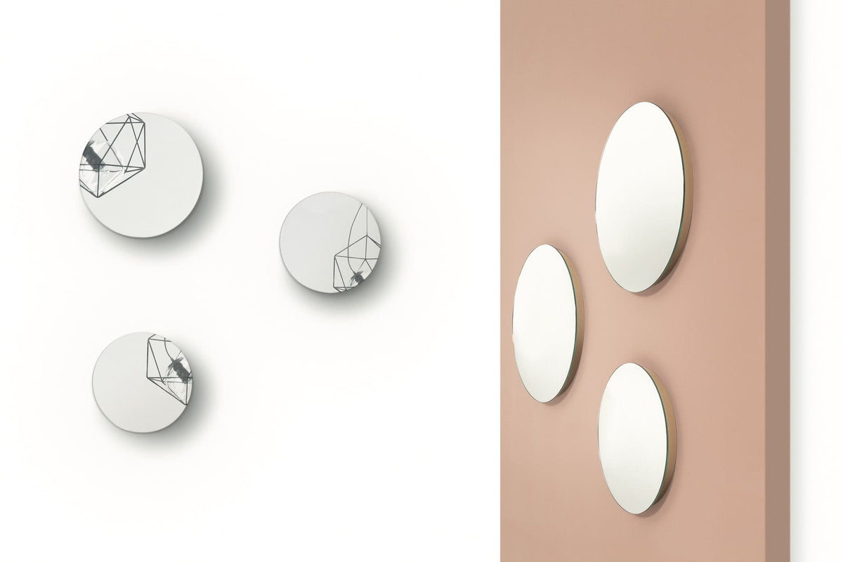 Bontempi Tondo 36 Mirror — manufacturer photograph; TONDO36_09-41M328_TONDO45_09-42M328