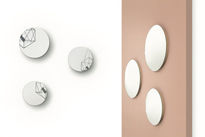 Bontempi Tondo 36 Mirror — manufacturer photograph; TONDO36_09-41M328_TONDO45_09-42M328
