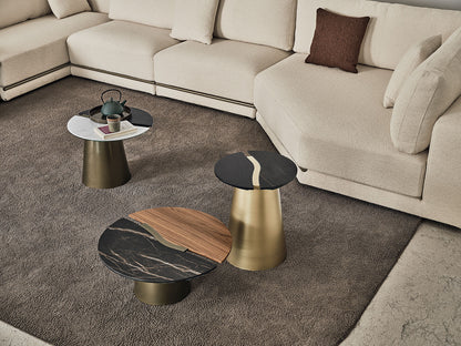 Bontempi Yang Coffee Table — manufacturer photograph; YANG_08-21_CM025_L038-M325_08-22_CM003_L038_M328_08-23_CM025_L036_M328_VASSOIO_08-21VA_M328_PITAGORA_BD1_M328_TESO001_CUSD048_TESO001_CUSD043-TESO005_PITTAV01_L036