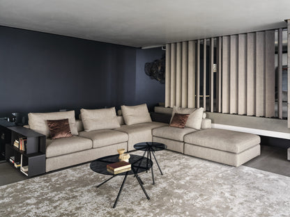 Bontempi Zenit Wall Armchair — manufacturer photograph; ZENIT_ZEWC164_TECO003_ZEWC150_TECO003_ZEWLC082_TECO003_POUFF_ZEPPF107_TECO003_CUSD043_TEVS023_ZELIB107_M310_RAY_07-89_90_M326_C158