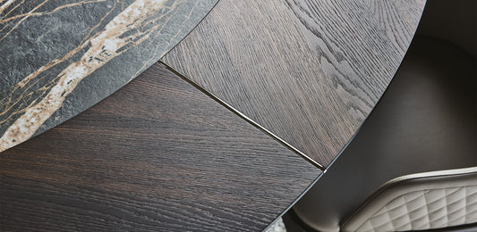 Cattelan Italia Table SKORPIO Ker-Wood Round