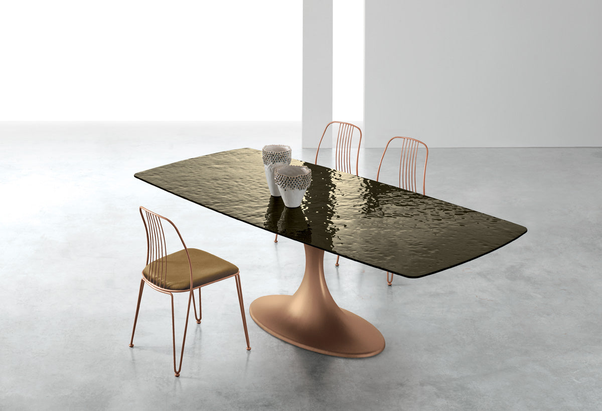 Target Point Dining Table Calice 160 — Rotating Extendable Barrel-shaped — product view 3