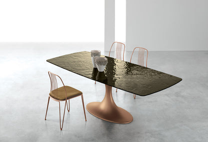 Target Point Dining Table Calice 160 — Rotating Extendable Barrel-shaped — product view 3
