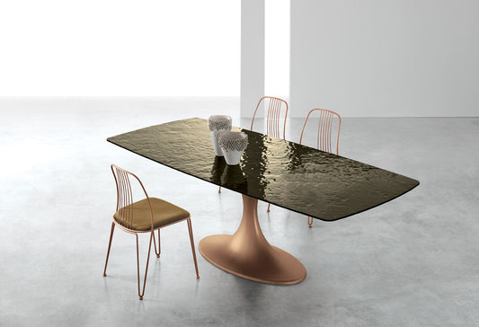 Target Point Dining Table Calice 200 — Fixed Barrel-shaped — main product view