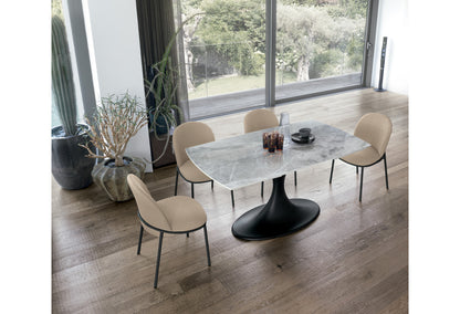 Target Point Dining Table Calice 160 — Rotating Extendable Barrel-shaped — product view 6