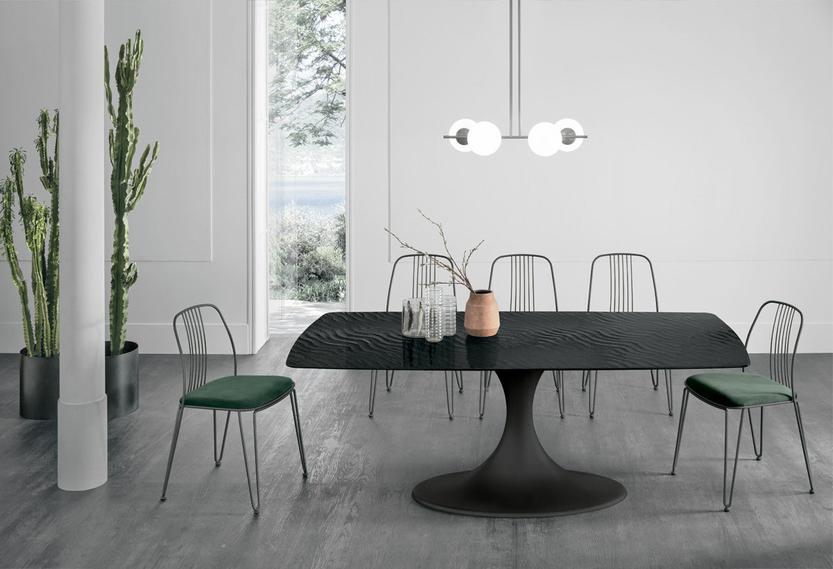 Target Point Dining Table Calice 160 — Rotating Extendable Barrel-shaped — product view 7