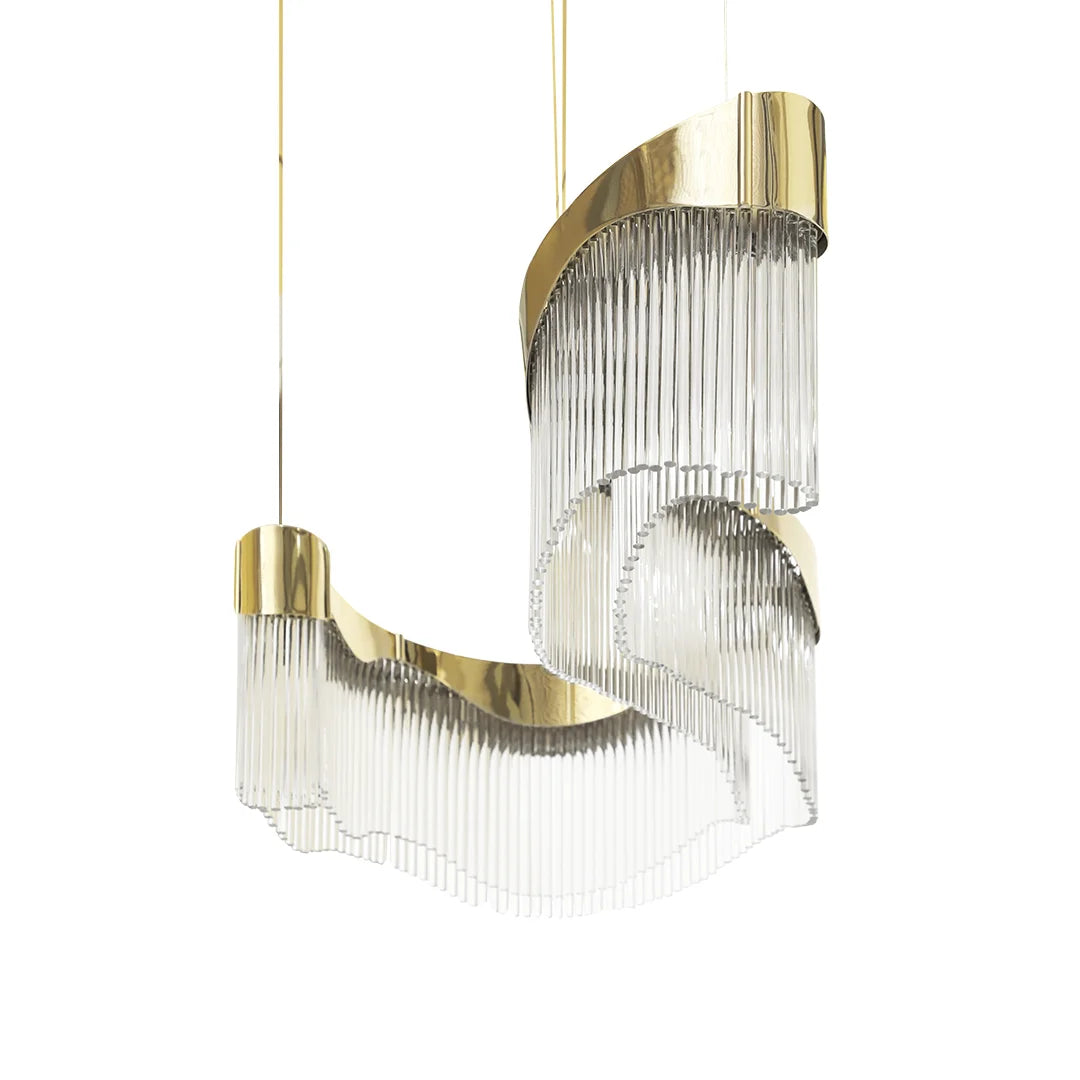 Castro Lighting Suspension FLOW — official photograph, reference 9250.120x80
