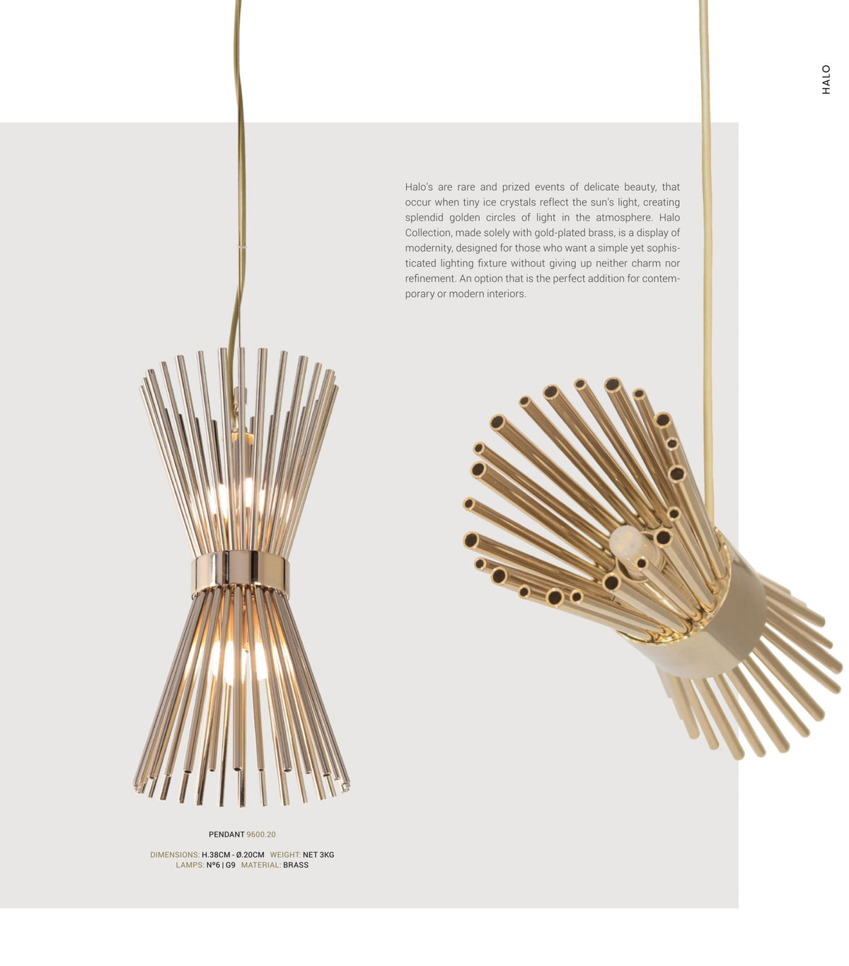 Castro Lighting Wall Light HALO