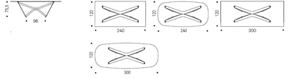 Cattelan Italia Table MARATHON - dimensions