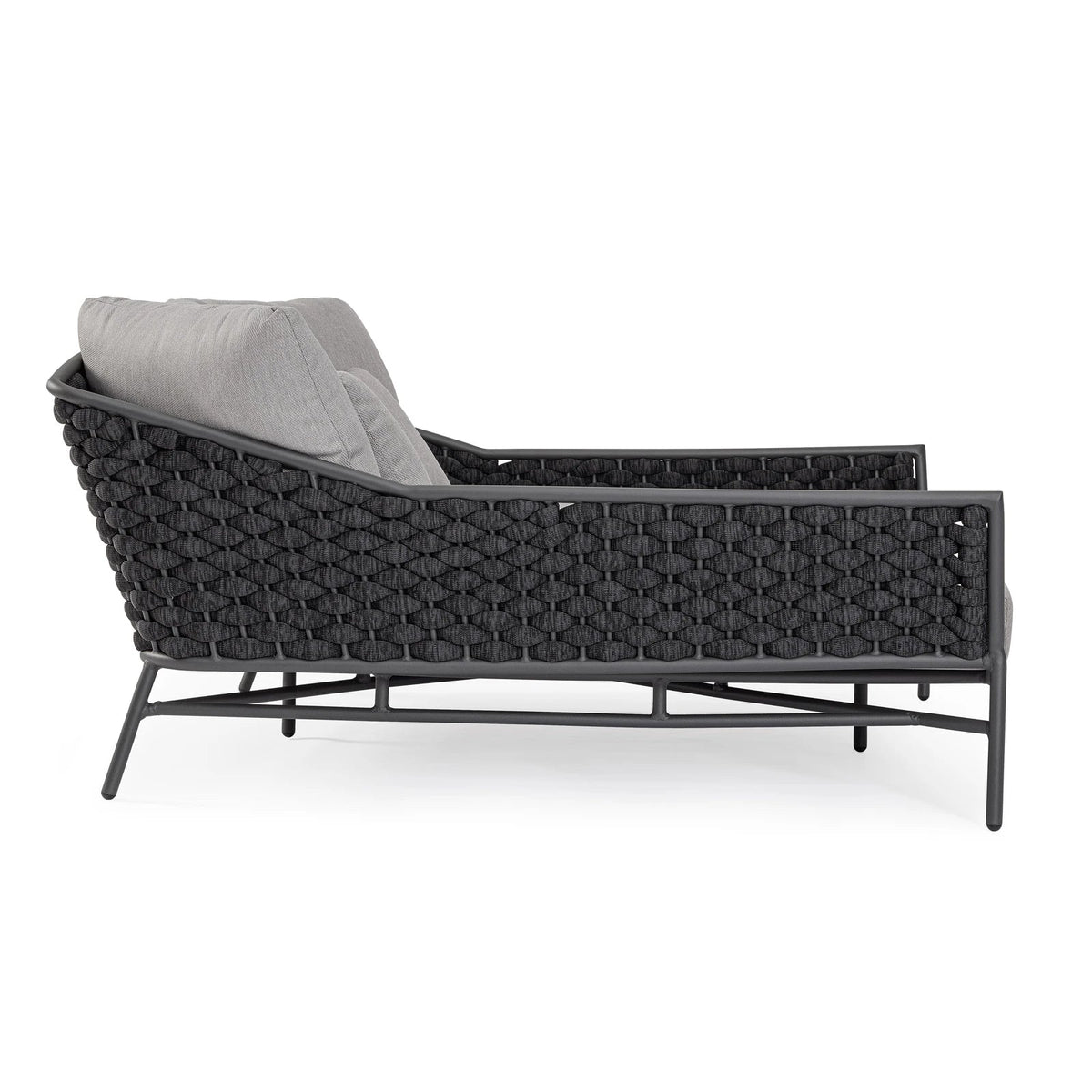 Bizzotto Everly Charcoal Q522/Graphite Daybed Furniture — Bizzotto