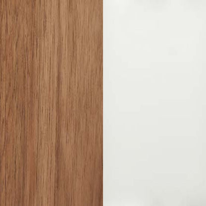 Desiree Dining Table CIÀCOLA — European walnut base / Extra light glass top