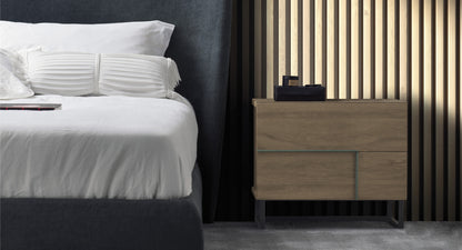 Devina Nais Bedside Table Nova — manufacturer example configuration and finish — product view