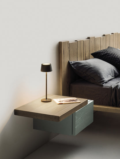 Devina Nais Bedside Table Fly — manufacturer example configuration and finish — product view