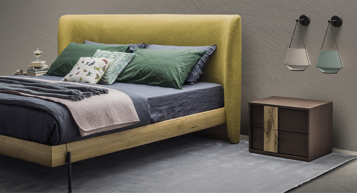 Devina Nais Bedside Table Galaxy — manufacturer example configuration and finish — product view