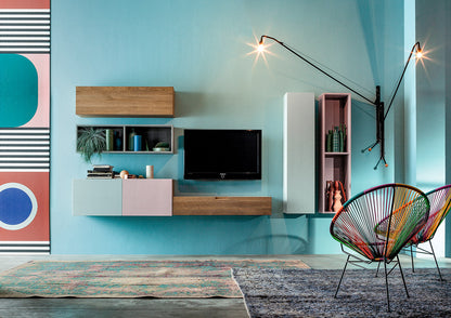 Devina Nais Wall Cabinet Zero.16 Vertical Wall Cabinet — image 1