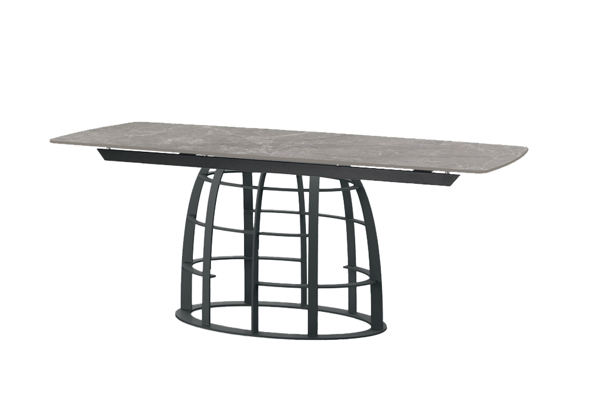 Target Point Dining Table Cosmos 160 — Extendable Barrel-shaped — product view 8