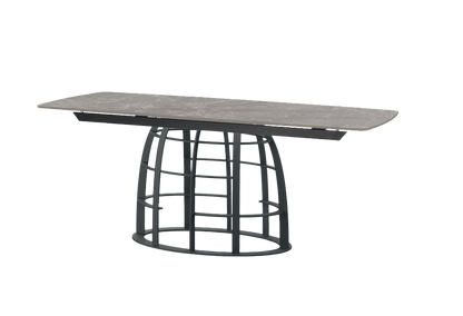 Target Point Dining Table Cosmos 160 — Extendable Barrel-shaped — product view 8