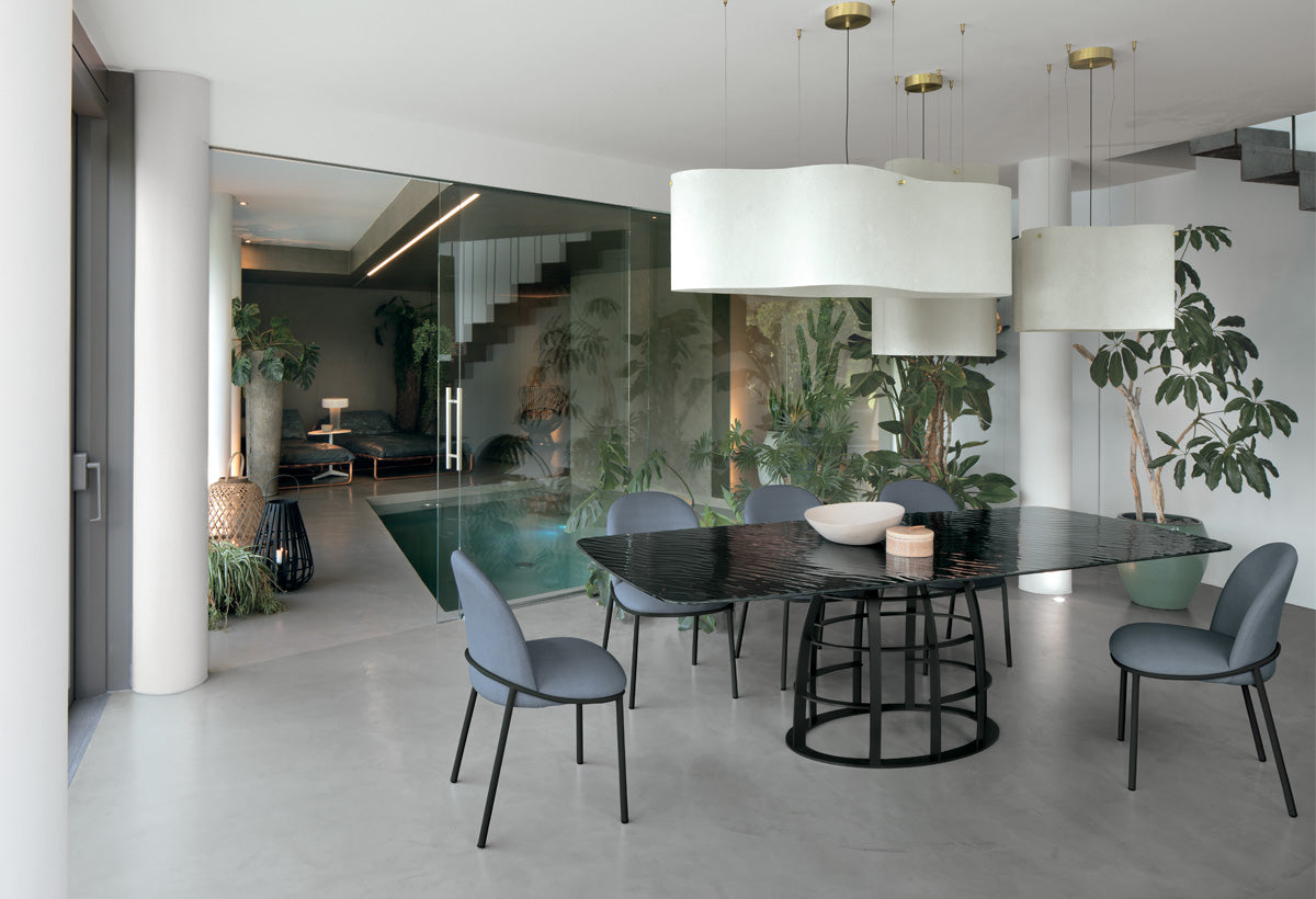 Target Point Dining Table Cosmos 160 — Extendable Barrel-shaped — product view 2