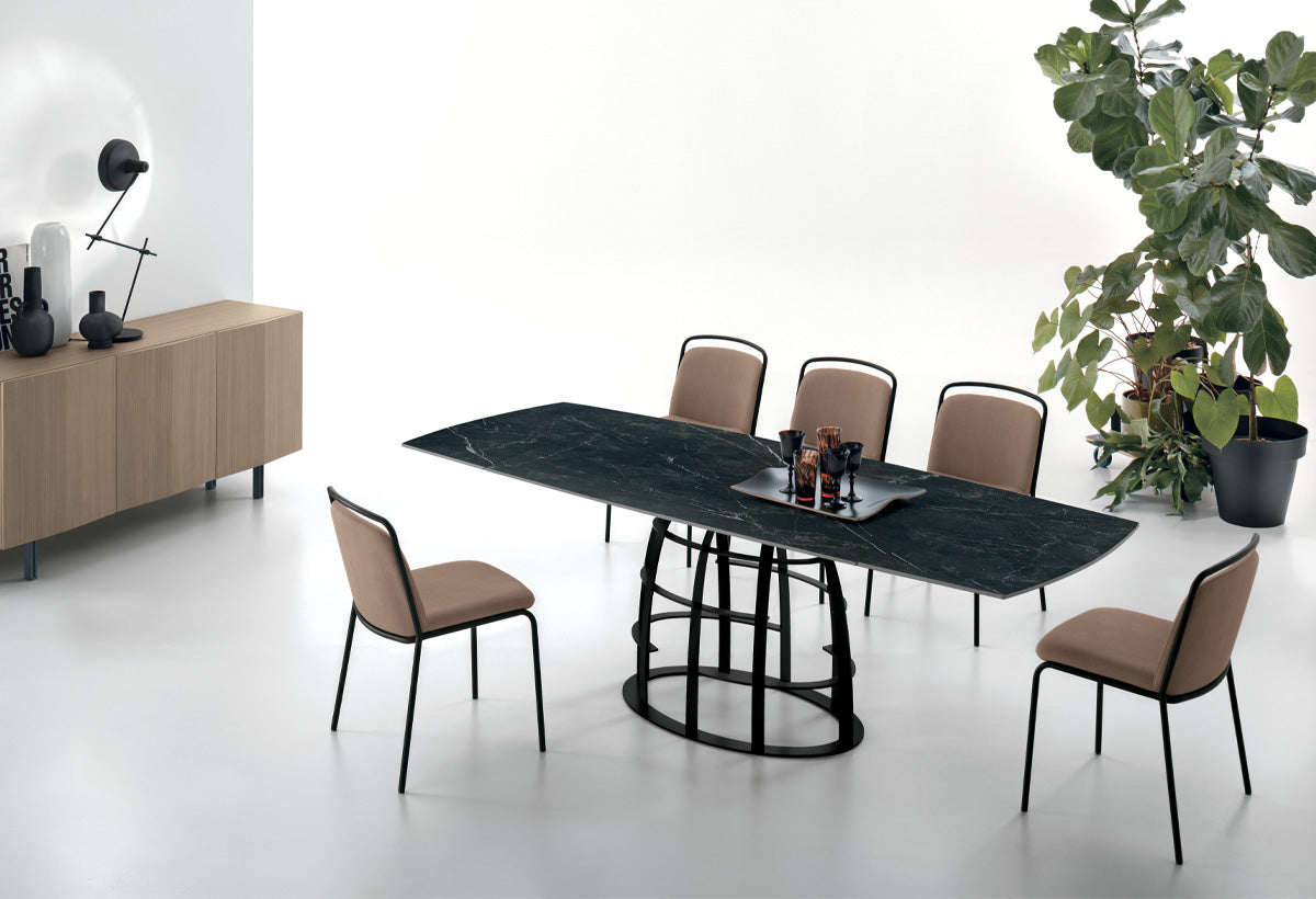 Target Point Dining Table Cosmos 180 — Fixed Barrel-shaped — product view 11