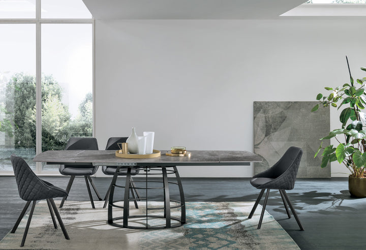 Target Point Dining Table Cosmos 200 — Fixed Barrel-shaped — product view 5
