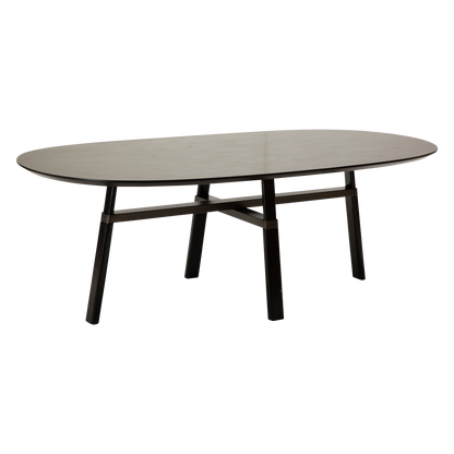 DAN-FORM Dining Table CROSS Oval — main product view