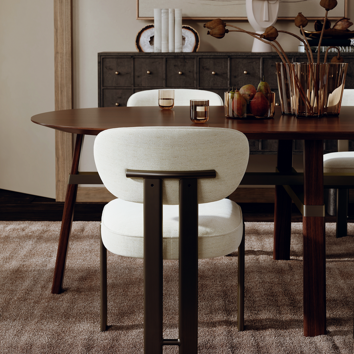 DAN-FORM Dining Table CROSS Oval — product view 3
