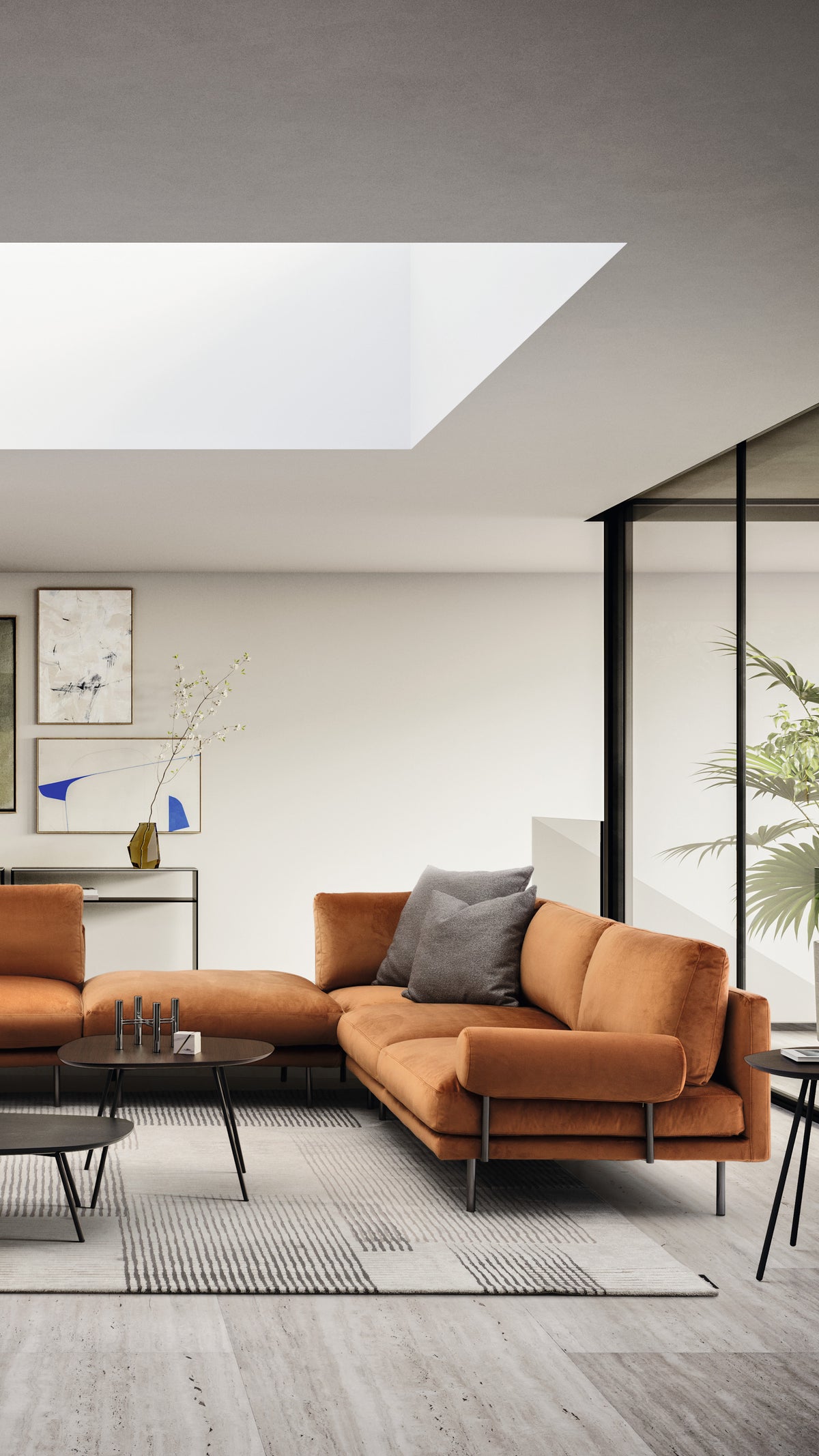 Calligaris Sofa Mies roll