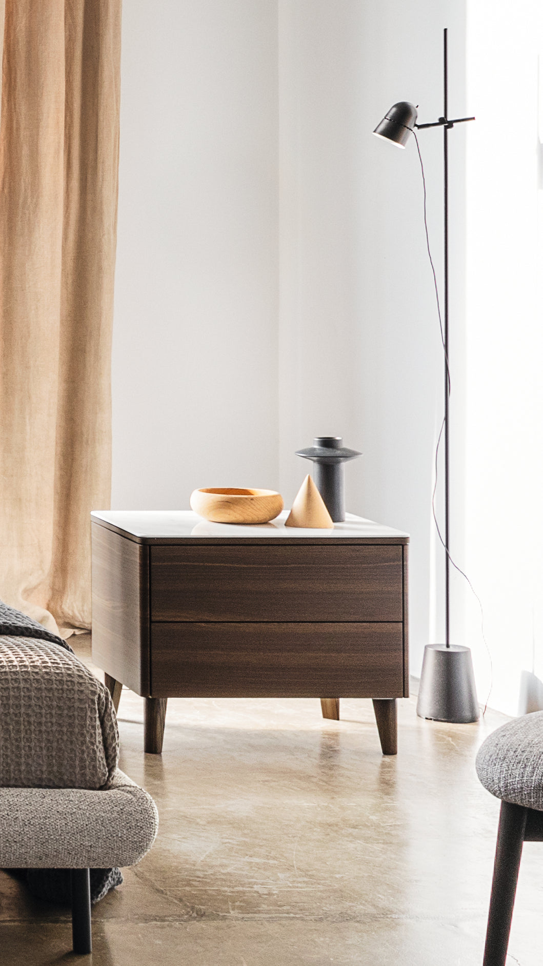 Calligaris Nightstand Boston