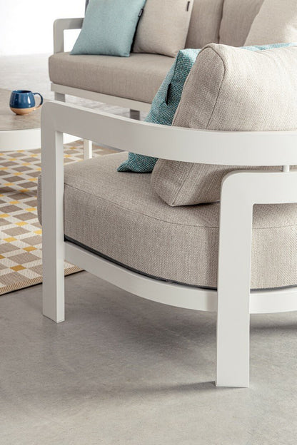 Bizzotto Presley White Sofa SET4 — Bizzotto