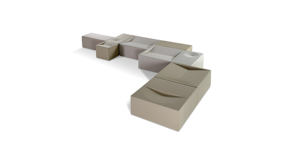 Adrenalina Piscine Modular Pouf – Compositions | Adrenalina