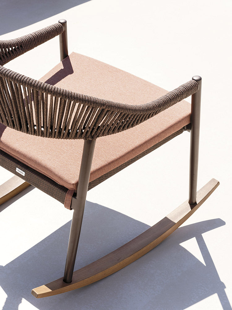Varaschin Clever Lounge rocking armchair