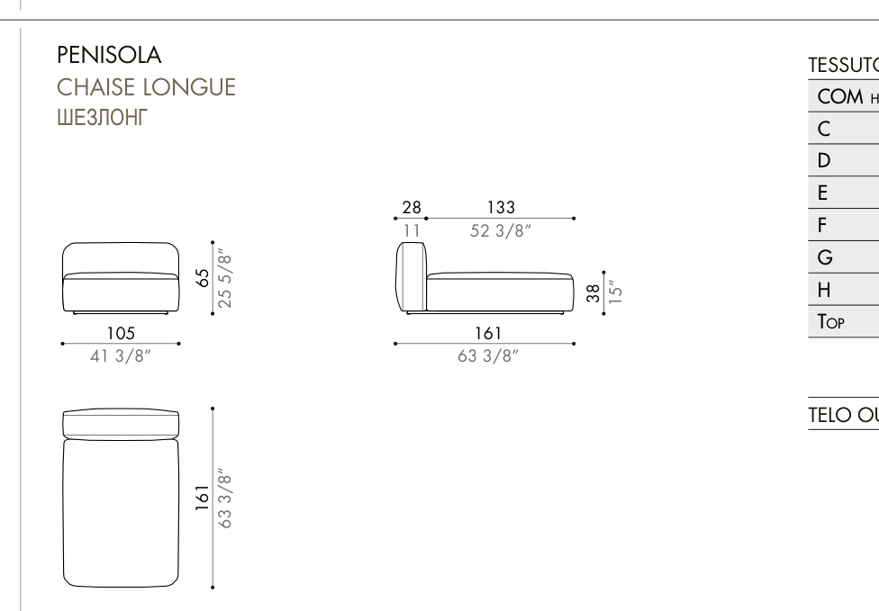 DORVAN outdoor — Chaise Longue